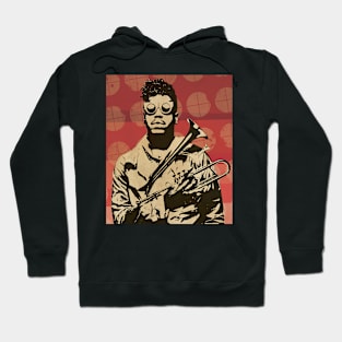 Christian Scott // Retro Poster Jazz Hoodie